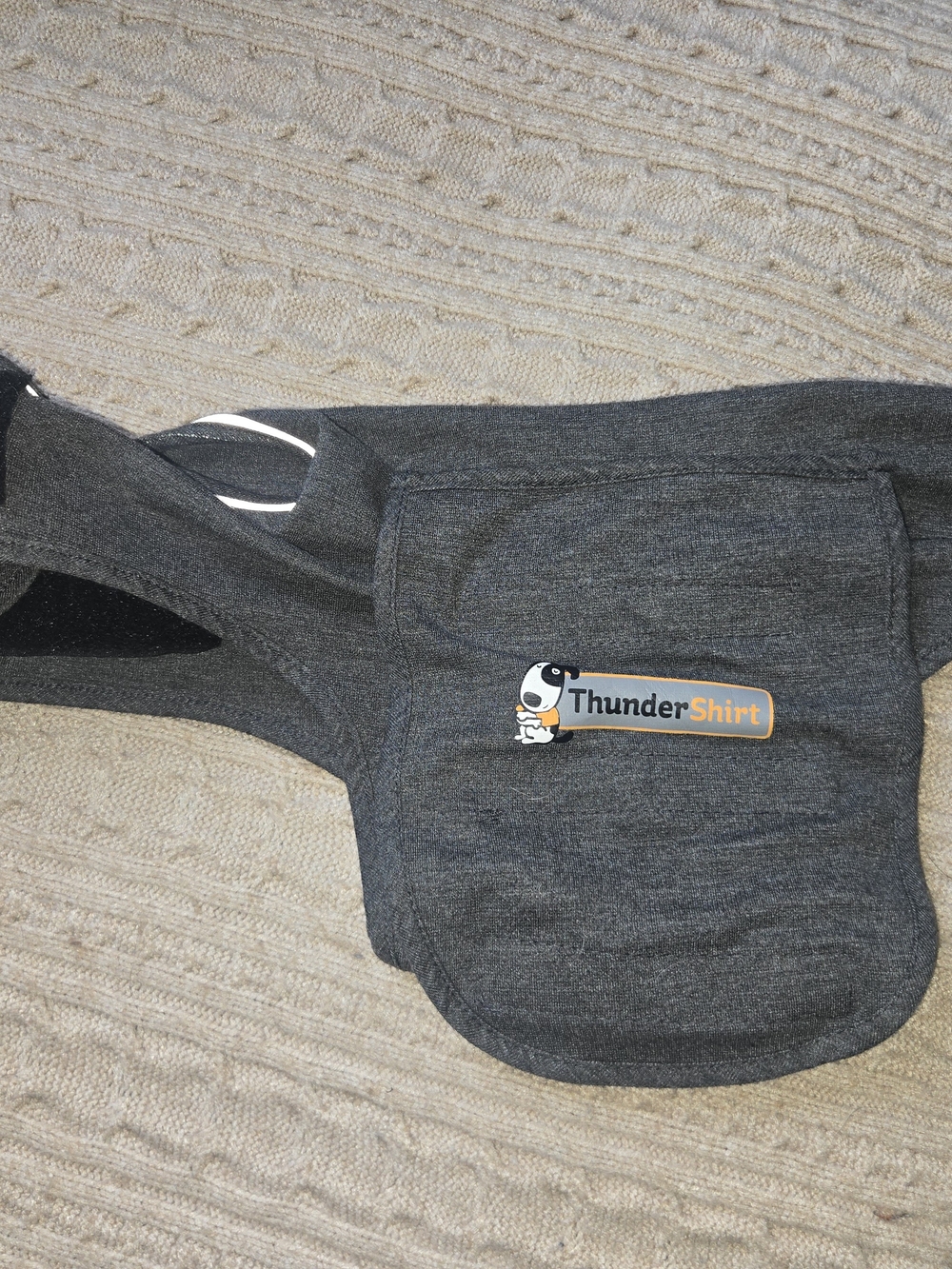 ThunderShirt Charcoal Gray Compression For Dogs- Calming Wearable
